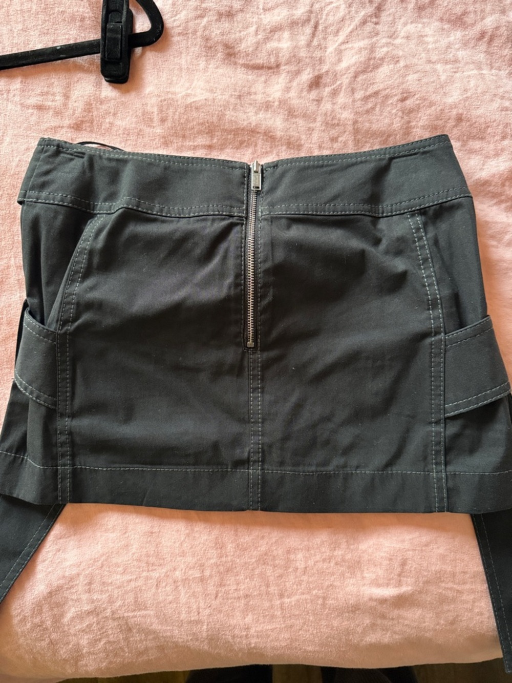 Dion Lee Black Belted Mini Skirt - Picture 6 of 8